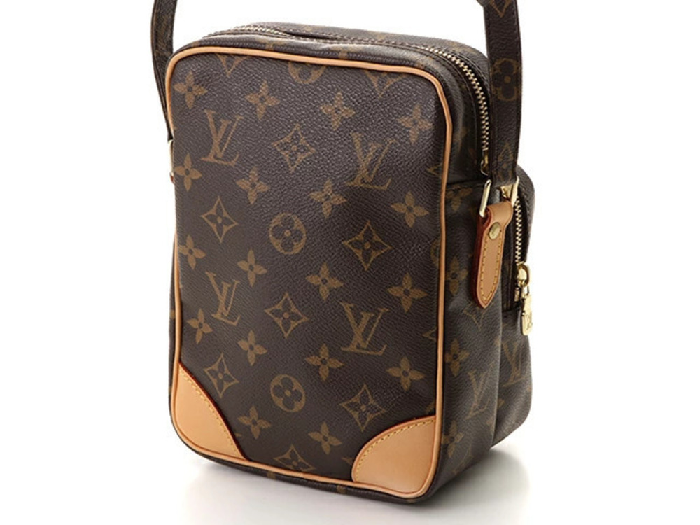 Louis Vuitton Amazon Monogram Bag Shoulder Brown